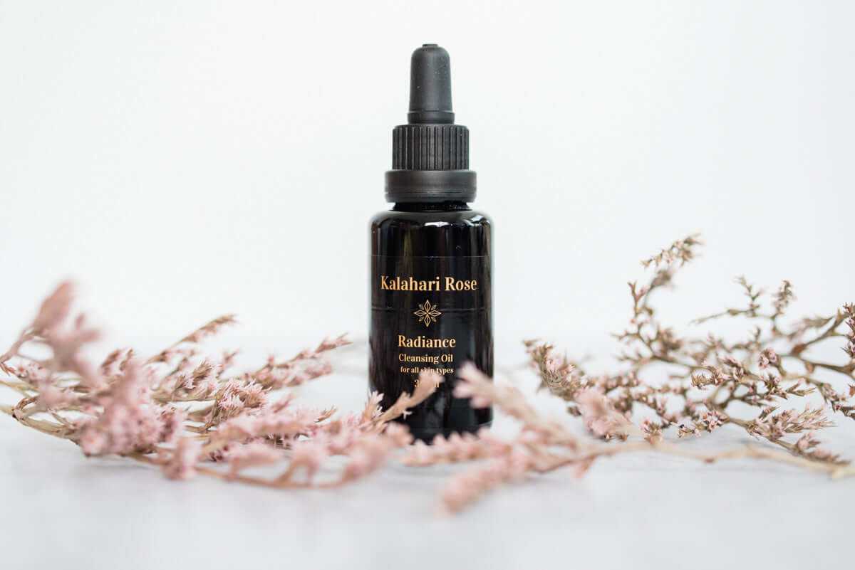 Kalahari Rose Radiance Face Oil Cleanser – gentle, nourishing and non-comedogenic