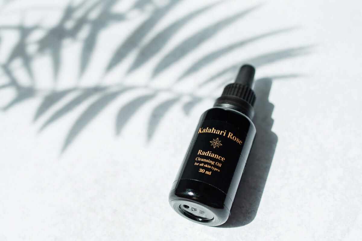 Kalahari Rose Face Cleansing Oil ingredients – certified organic, cruelty-free