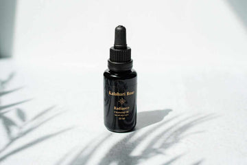 Kalahari Rose Radiance Face Cleansing Oil bottle — gentle natural oil cleanser