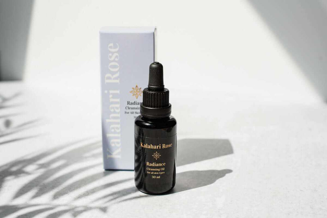 Kalahari Rose Radiance Cleansing Oil – vegan, chemical-free makeup remover