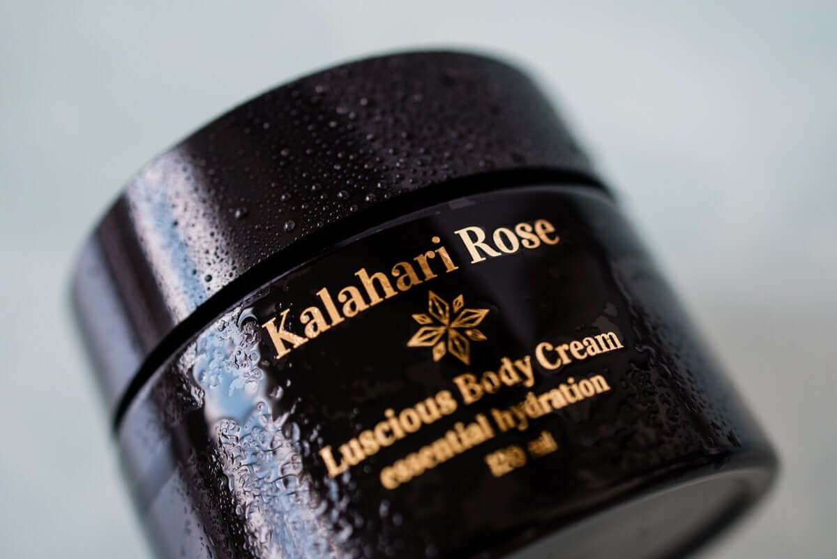 Kalahari Rose Luscious Body Cream – certified organic, vegan body moisturizer